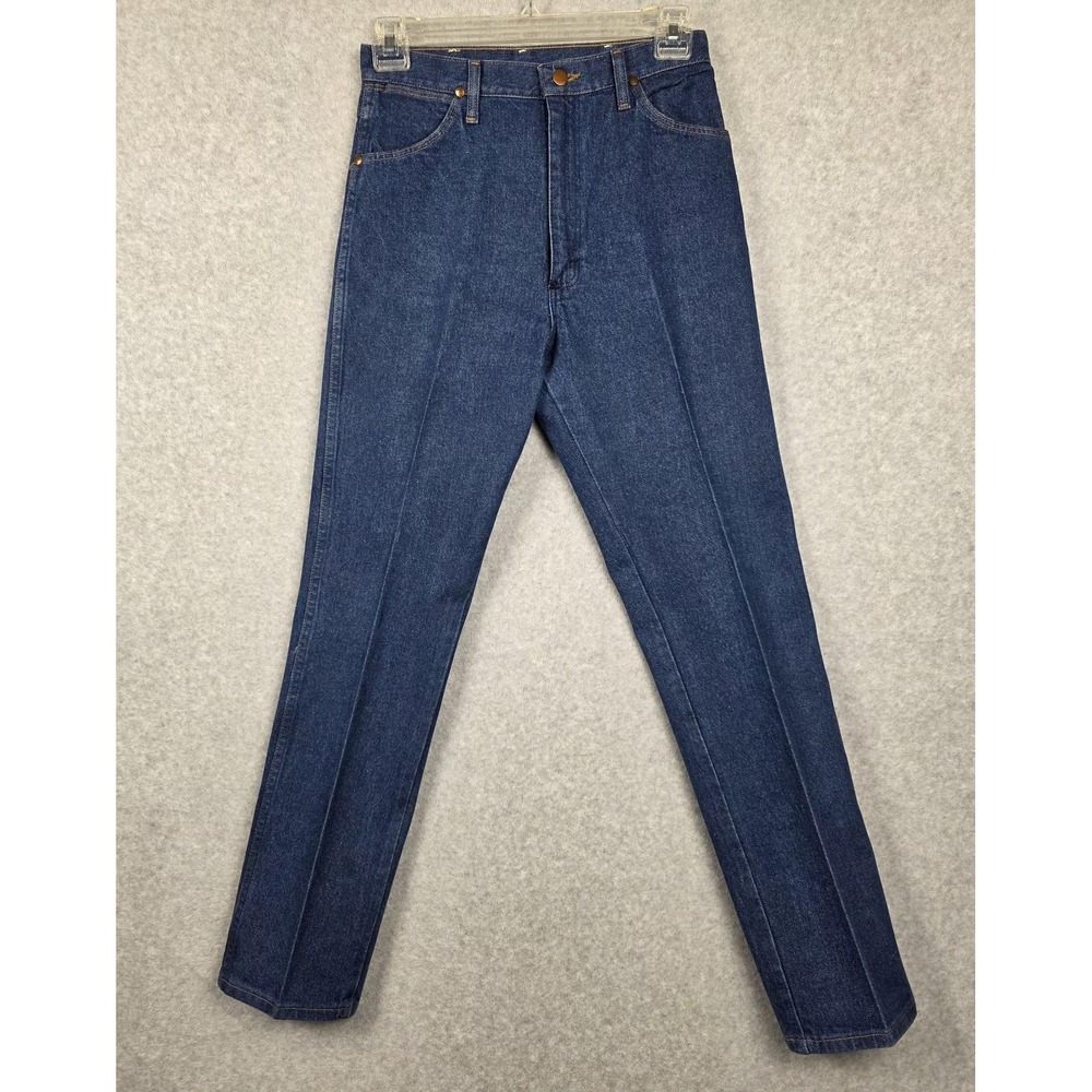 Vintage Wrangler Jeans Womens‎ Size 11 Blue Denim Straight Leg Made in USA 80s